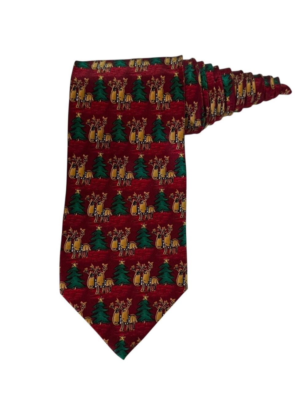 J Garcia Dracula Claus Collection Thirty Two Vintage 1997 Necktie Silk